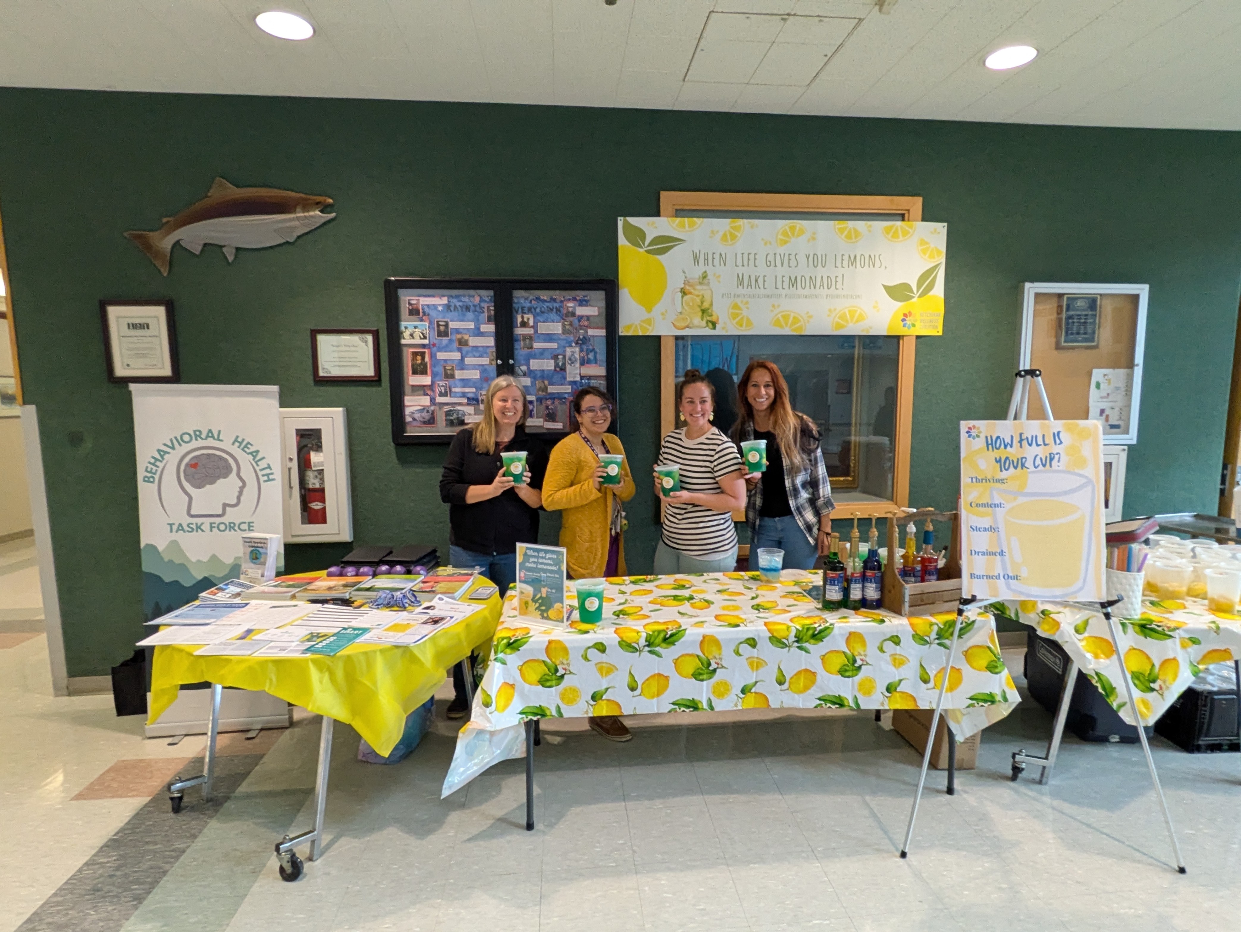 RISE SW and KWC DIY Lemonade Stand and resources for Suicide Awareness and Prevention Month